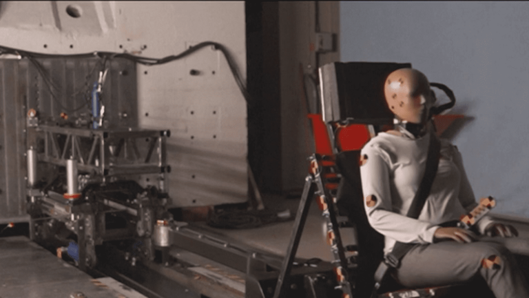 in Sweden, engineers are developing a female “crash test” dummy