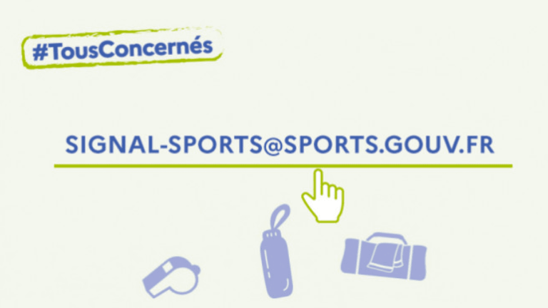 “there is only one platform to collect reports” and it is not “Balance ton sport” but “Signal Sport”, reframes Minister Amélie Oudéa-Castéra