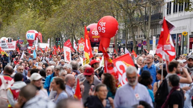 200,000 demonstrators in France according to the CGT, 92,500 according to the Ministry of the Interior