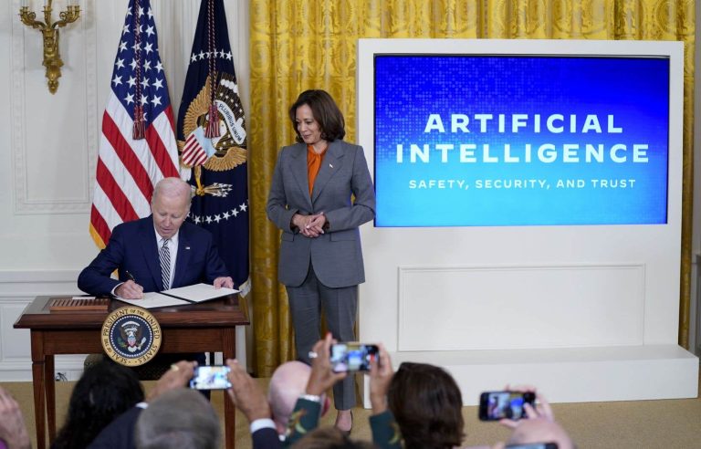 A presidential decree in the United States to regulate artificial intelligence