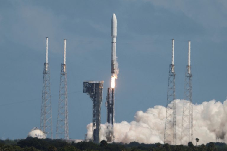 Amazon launches its first test satellites for its internet constellation