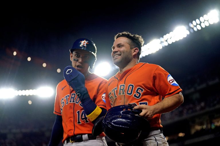 American League Championship |  Astros tie series against Rangers