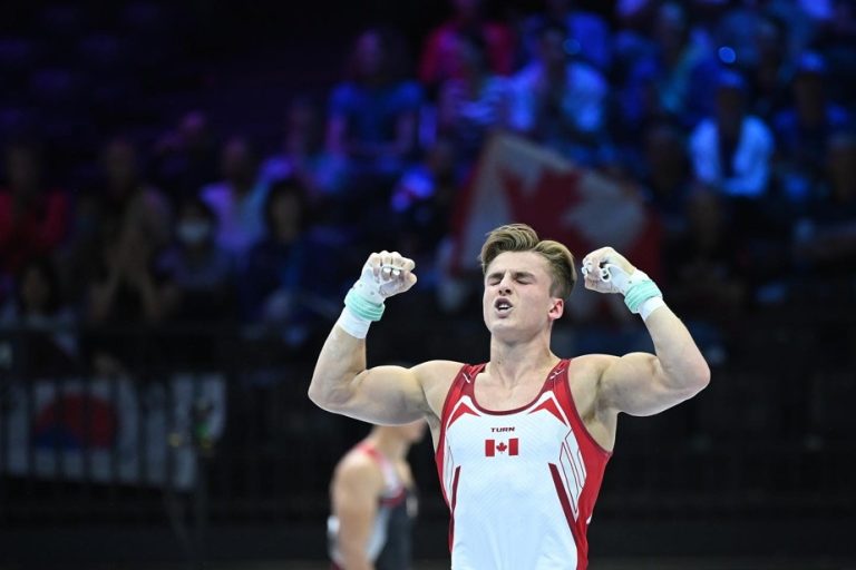 Artistic Gymnastics Worlds |  Félix Dolci finishes fifth on floor