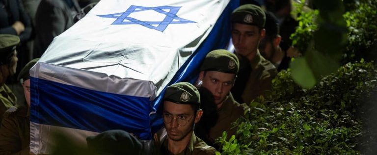 At the funeral of Israeli soldiers killed by Hamas, tears of anger