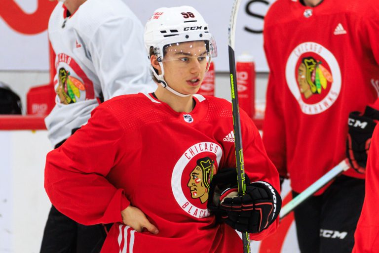 Blackhawks – Canadian |  Focus on Bedard… but not too much