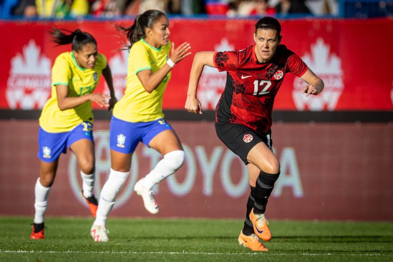 Canada 0 – Brazil 1 |  A good dose of love for Canadian women in Montreal