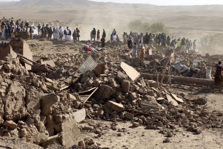 Canada ready to support Afghans after devastating earthquake