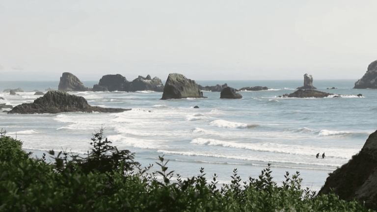 Cannon Beach, a beach on the big screen