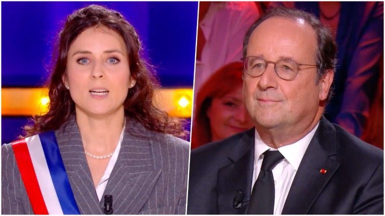 Charlotte Dhenaux’s sketch on François Hollande creates unease live in “Quelle époque”