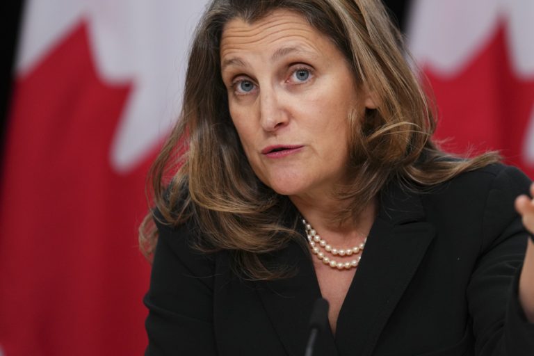 Cost of living |  Chrystia Freeland takes on bank charges