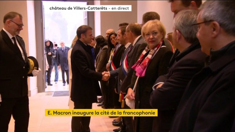 Emmanuel Macron inaugurates the International City of the French Language at the Château de Villers-Cotterêts