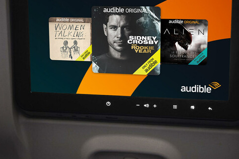 Entertainment for passengers |  Air Canada catches up with Audible