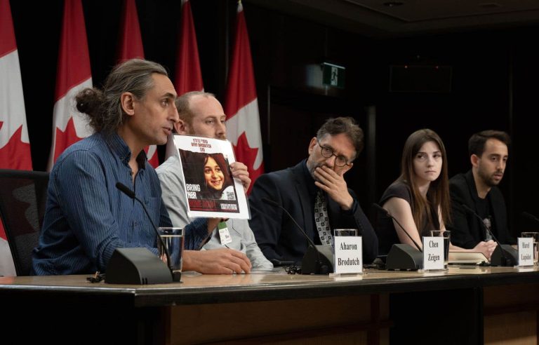 Families of Canadian hostages in Gaza plead with Trudeau for their release