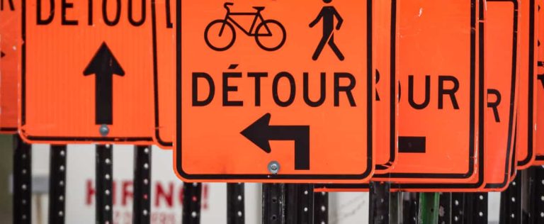 Fewer obstacles on the roads this weekend in Montreal