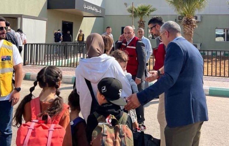 First Canadians evacuated from the West Bank