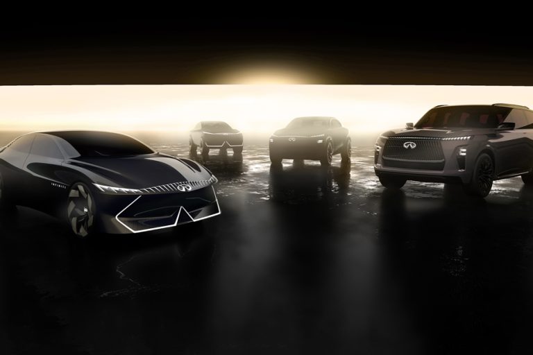 Four models to relaunch Infiniti