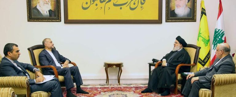 Gaza: the head of Iranian diplomacy consults with Hezbollah