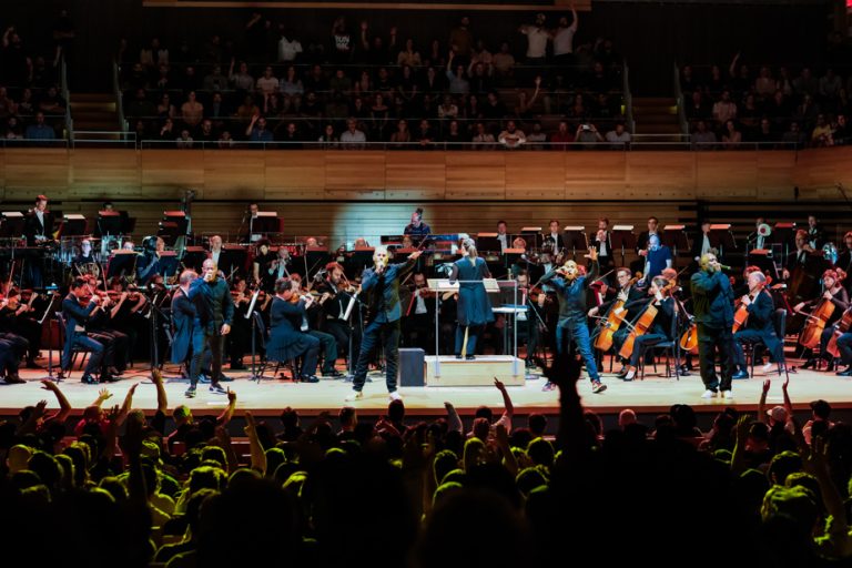 IAM x OSM at the Maison symphonique |  Woodwinds, brass and especially silver microphones