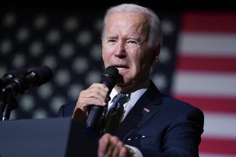 In the Republican chaos, Joe Biden sees the opportunity to heal his presidential aura