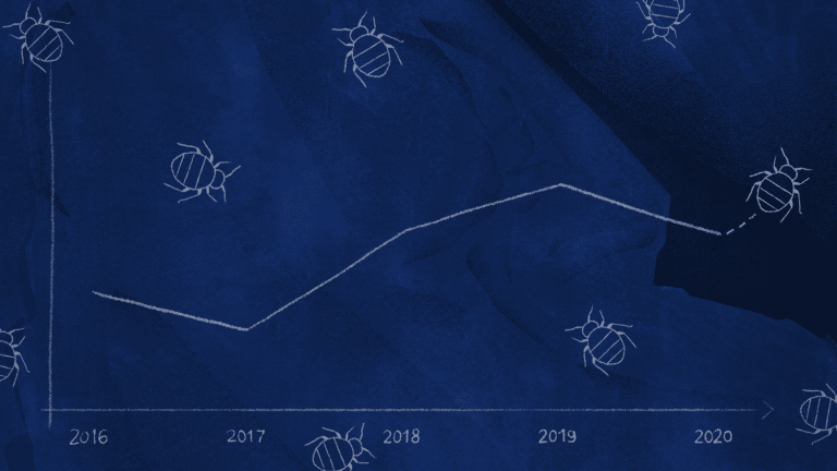 Is the bedbug really the little creature that goes up, up, up?