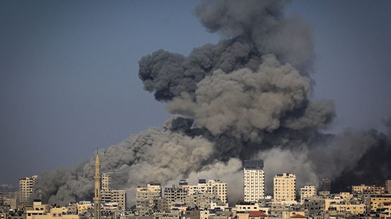 Israeli army drops leaflets on Gaza asking residents to flee “immediately” to the south