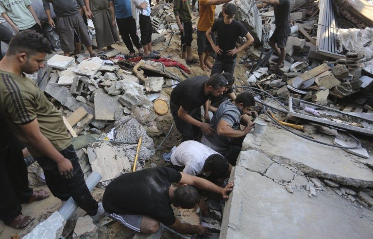 Israel’s army advances into the ruins of Gaza, ground fighting continues