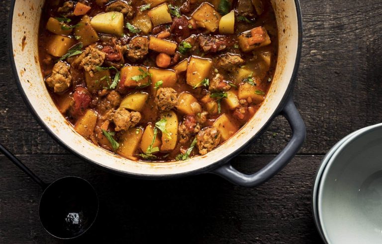 Italian Sausage and Butternut Squash Stew Recipe