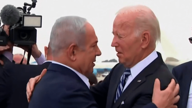 Joe Biden in Tel Aviv, support at the heart of the war