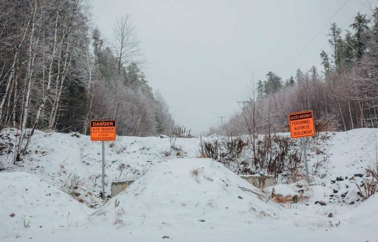 Mining exploration for the battery sector at a peak in Quebec in 2022