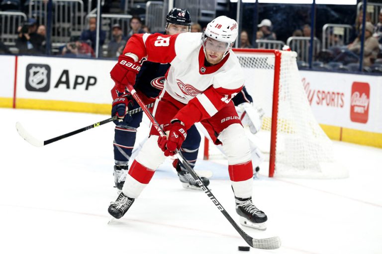 Monday in the NHL |  Red Wings shut out Blue Jackets