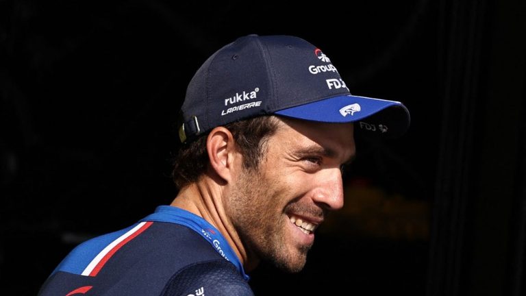 NARRATIVE.  Thibaut Pinot, roller coaster climber and idol of a generation