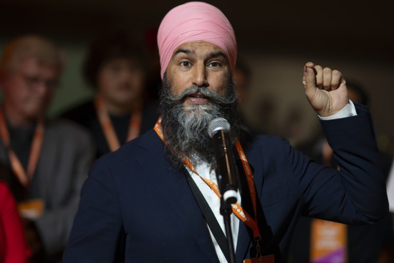 NDP Congress |  The agreement with the Liberals called into question