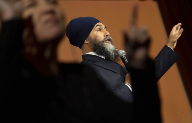 NDP delegates demonstrate for stronger pro-Palestinian posture