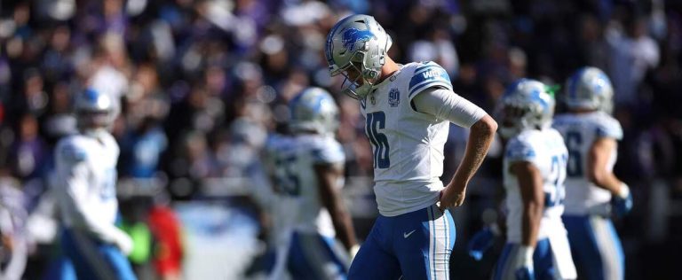 NFL: The Lions come back to earth