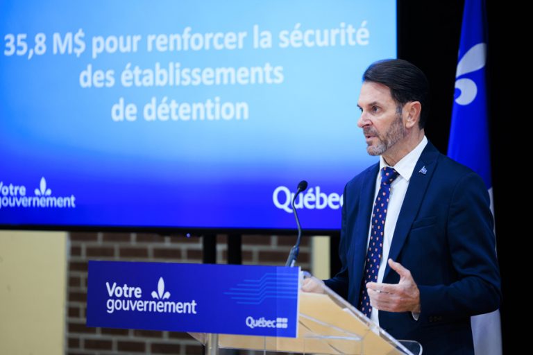 Quebec wants to strengthen security in detention establishments