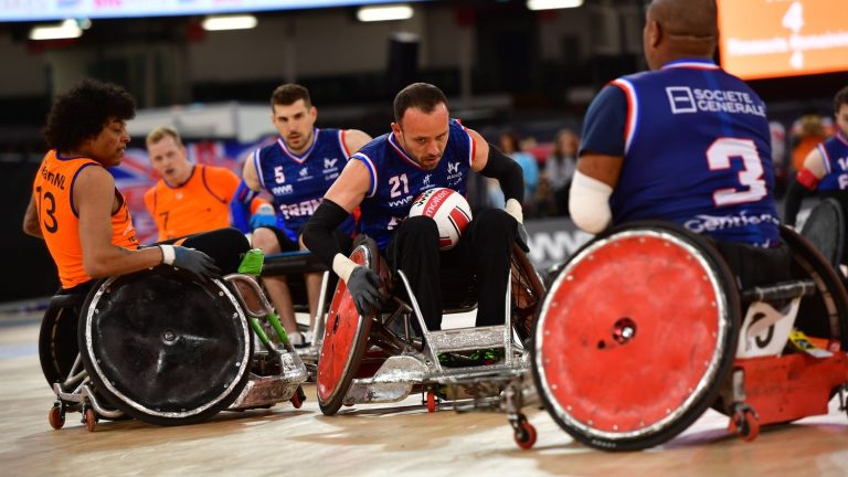 Rules, contacts… discovering wheelchair rugby with the French team