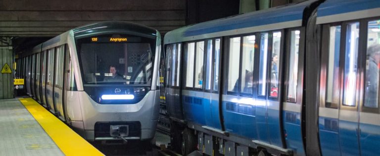 Service interruption on the orange line of the Montreal metro