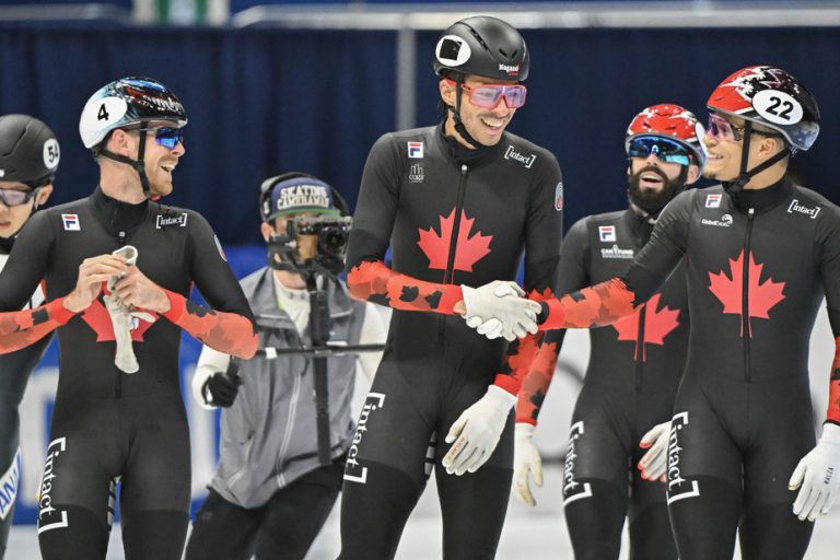 Short track speed skating |  When the team rises