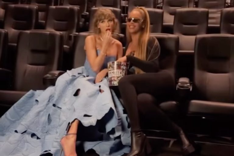 Taylor Swift: The Eras Tour |  Beyoncé at the premiere of Taylor Swift’s film