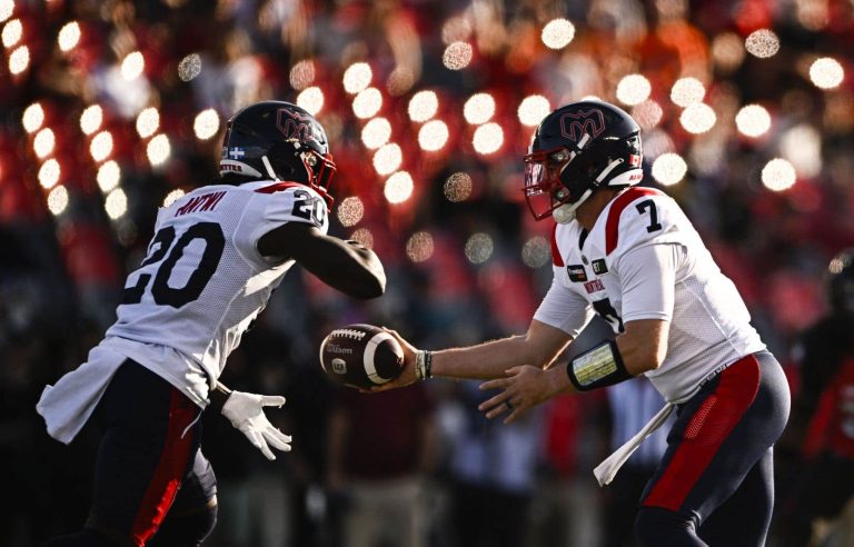 The Alouettes defeat the Rouge et Noir and qualify for the playoffs