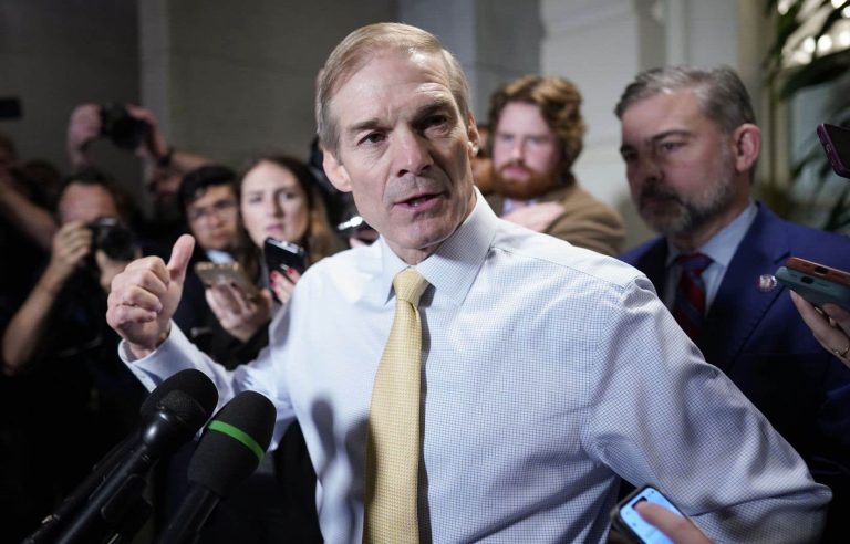 The Jim Jordan threat well anchored above Congress