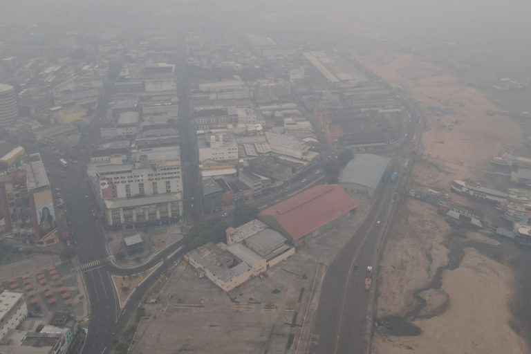 The capital of the Brazilian Amazon choked by smoke from fires