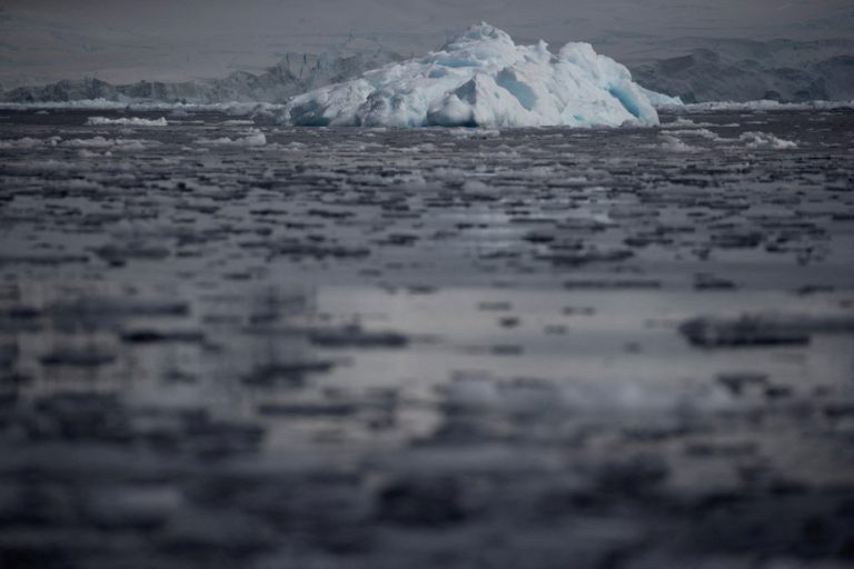 The sea ice around Antarctica is shrinking dramatically