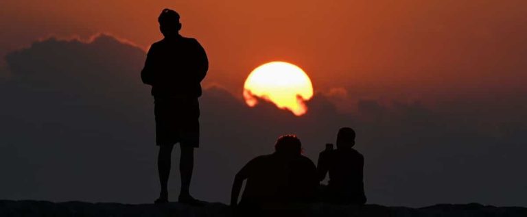 Tourist wanted for meditating naked outside temple in Bali