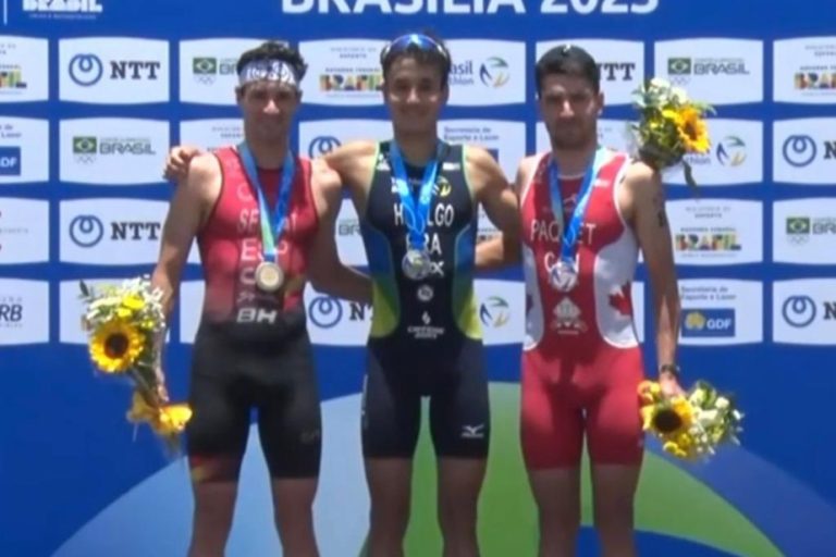 Triathlon |  Charles Paquet obtains a first World Cup podium