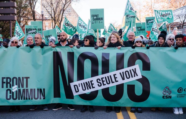 Union strike on November 6 in schools and CEGEPs