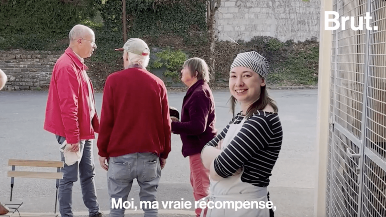 VIDEO.  She reopens the only bakery in this village in Brittany