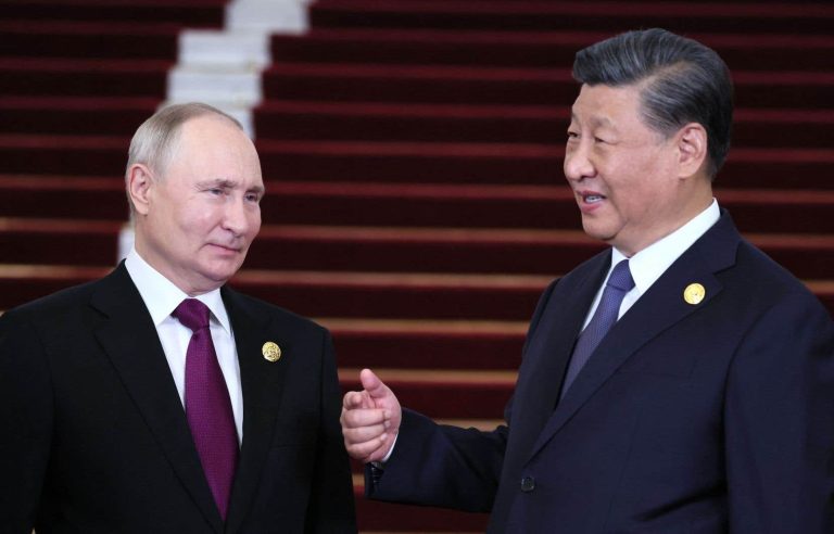 Vladimir Putin meets his ally Xi Jinping in China