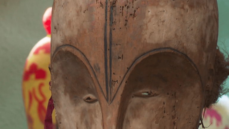 a fang mask, bought for 150 euros by a second-hand dealer, sold for several million euros at auction