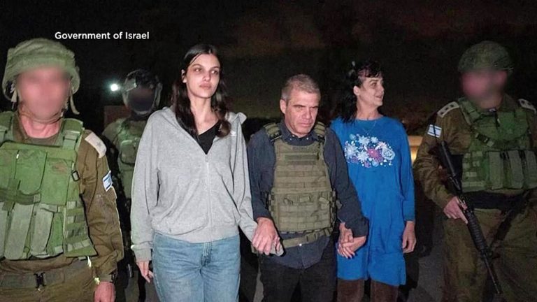 an American woman and her daughter held hostage in Gaza were released by the Palestinian Islamist movement